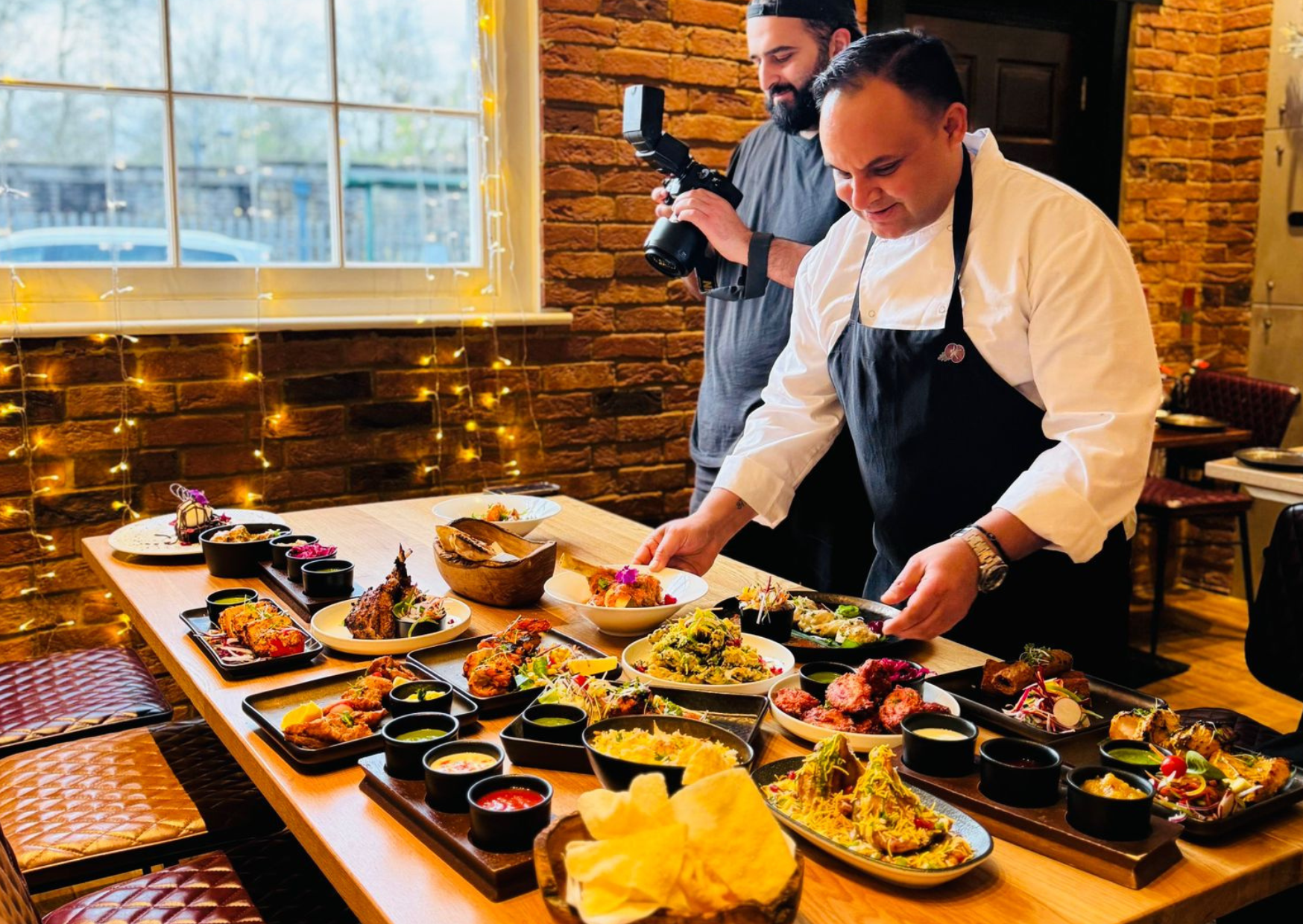 Binod Baral, Executive Chef at The Bank Chorleywood at The Bank Supper Event