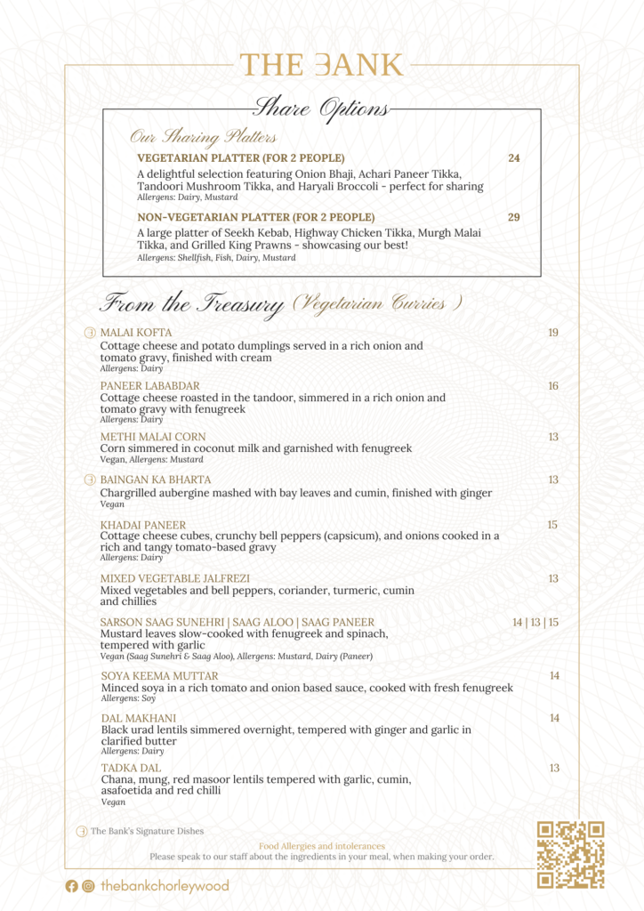 The Bank – Takeaway Menu – Page 3