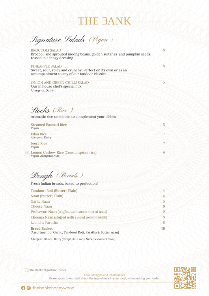 The Bank – Takeaway Menu – Page 5