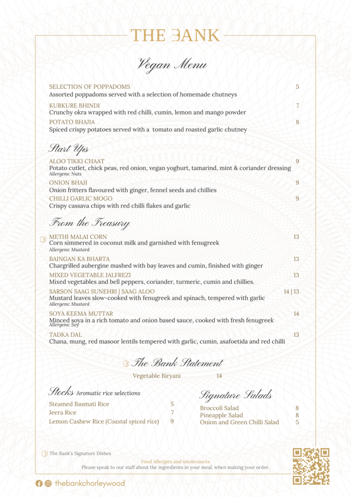 The Bank – Takeaway Menu – Page 6