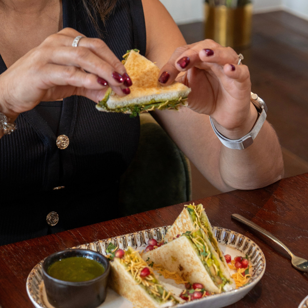 Bombay Sandwich - Chai at The Bank Chorleywood